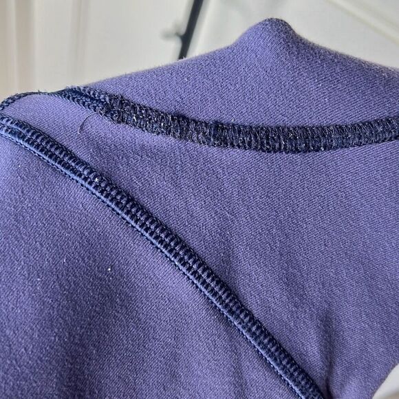 Lululemon Find Your Flow Crop Leggings 23” Navy Blue Size 4 - Picture 8 of 10